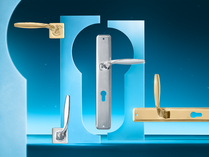 Các mẫu khóa từ HeleH chú trọng vào thiết kế và công năng sản phẩm. Ảnh: Khóa Huy Hoàng