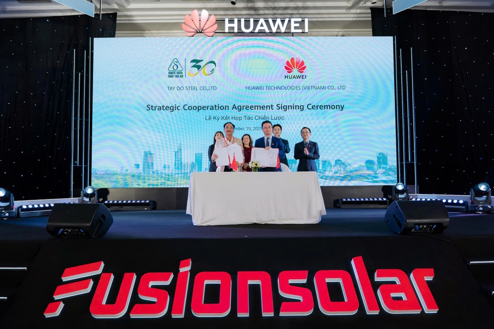 Huawei Việt Nam và Thép Tây Đô ký kết hợp tác chiến lược - 1