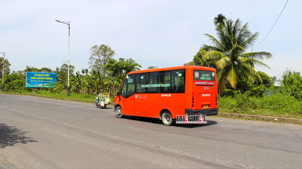 Chín tuyến xe buýt nội thành Cần Thơ do Trung tâm Quản lý và Điều hành Giao thông đô thị TP quản lý, đơn vị khai thác là Công ty CP xe khách Phương Trang - FUTA Bus Lines. Ảnh: CHÂU ANH xe-buyt-can-tho-2025-2.jpg