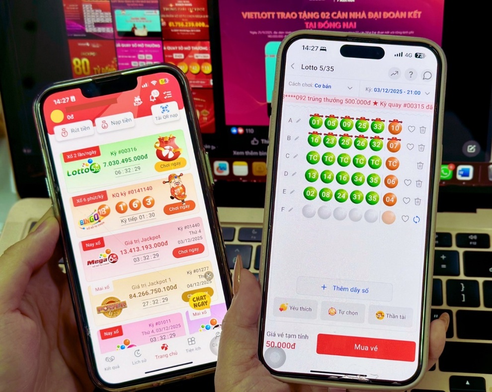 Kênh phân phối qua điện thoại của Vietlott thu hút người chơi - 1