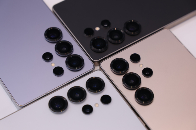 Cụm camera trên Galaxy S25 Ultra. Ảnh: Samsung