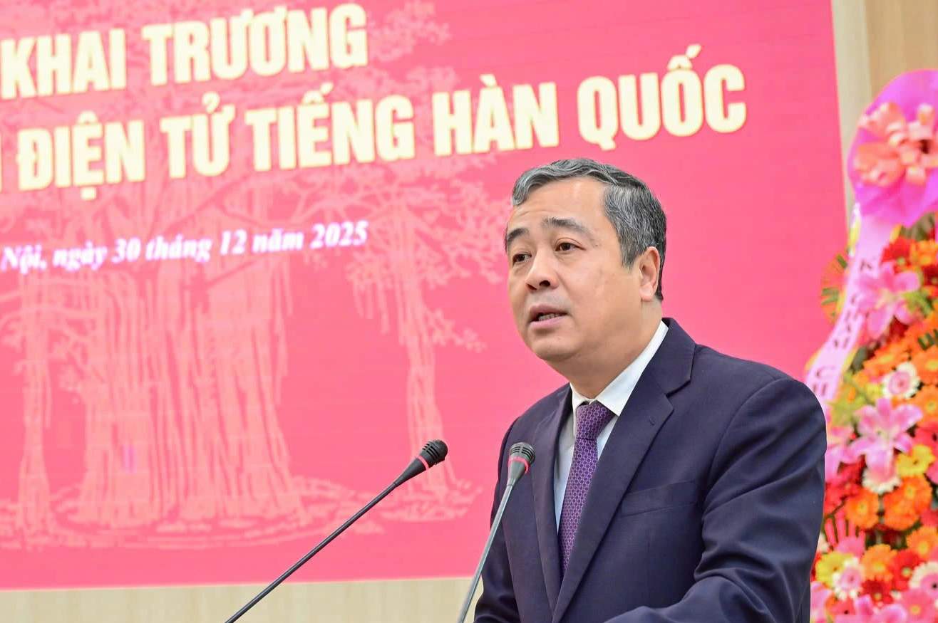 Khai trương Báo Nhân Dân điện tử tiếng Hàn- Ảnh 2.