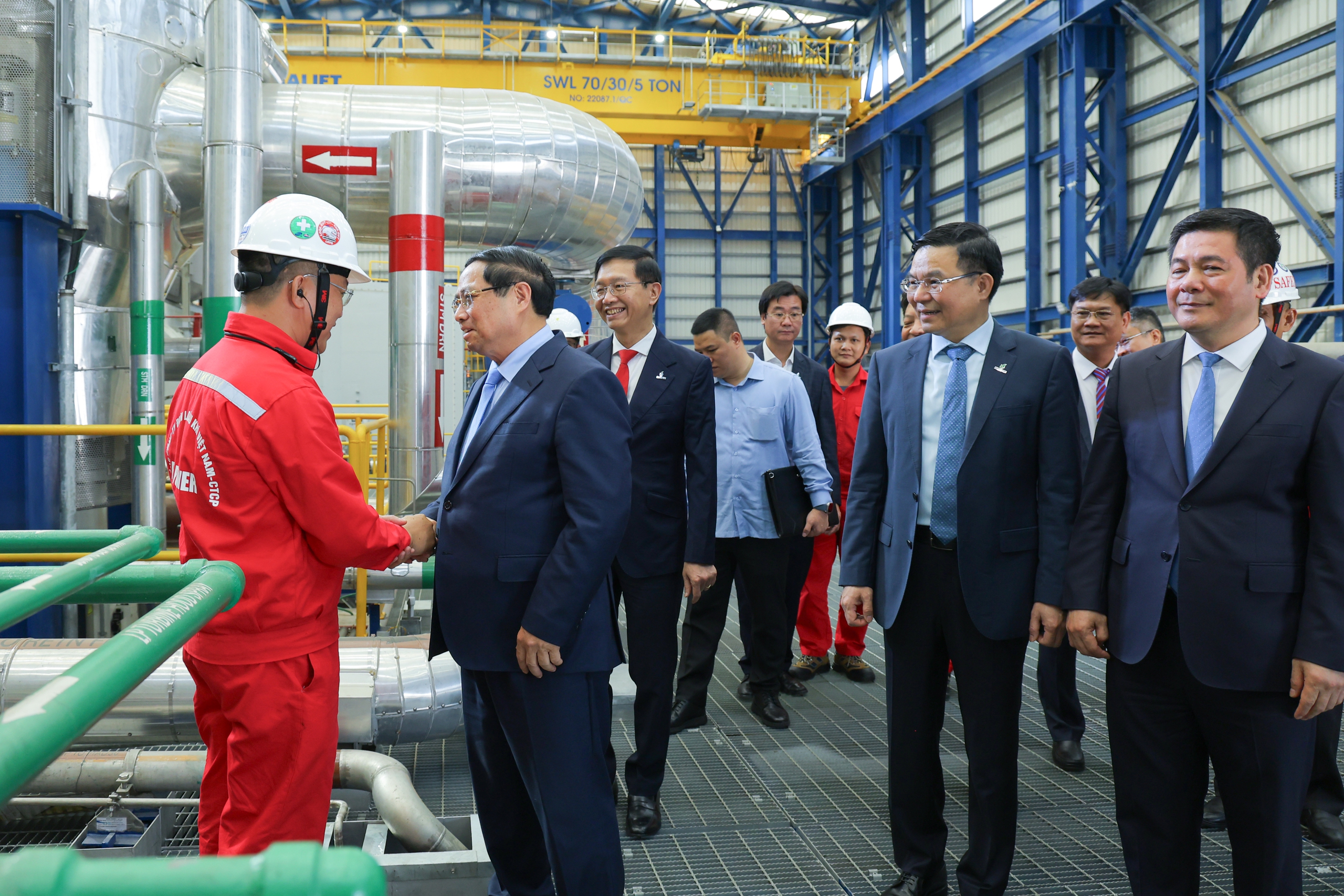 Khánh thành nhà máy điện khí LNG 1,4 tỉ USD, hiệu suất cao nhất, giá điện cạnh tranh 1 nhà máy điện khí LNG - Ảnh 1.