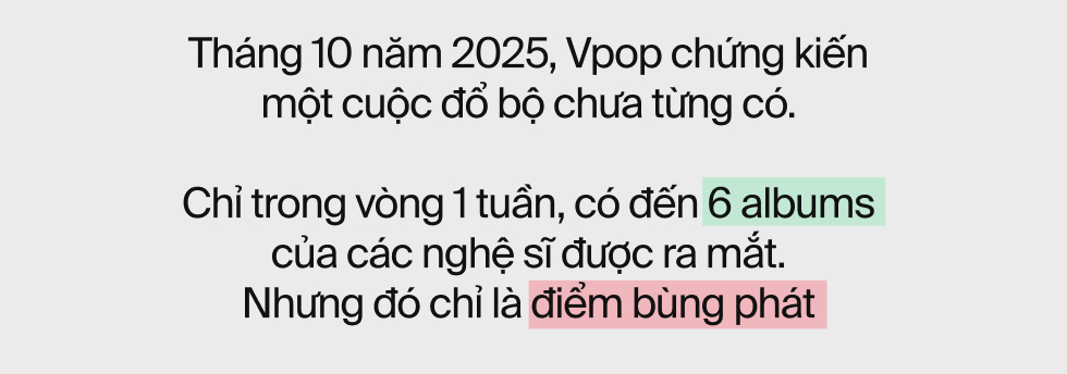 Cuộc chiến album 2025: Khi nhạc Việt không còn sợ sự khác biệt- Ảnh 1. Cuộc chiến album 2025: Khi nhạc Việt không còn sợ sự khác biệt- Ảnh 1.