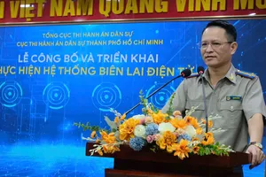 Cục THADS TP.HCM ứng dụng hệ thống biên lai điện tử để chi trả tiền thi hành án