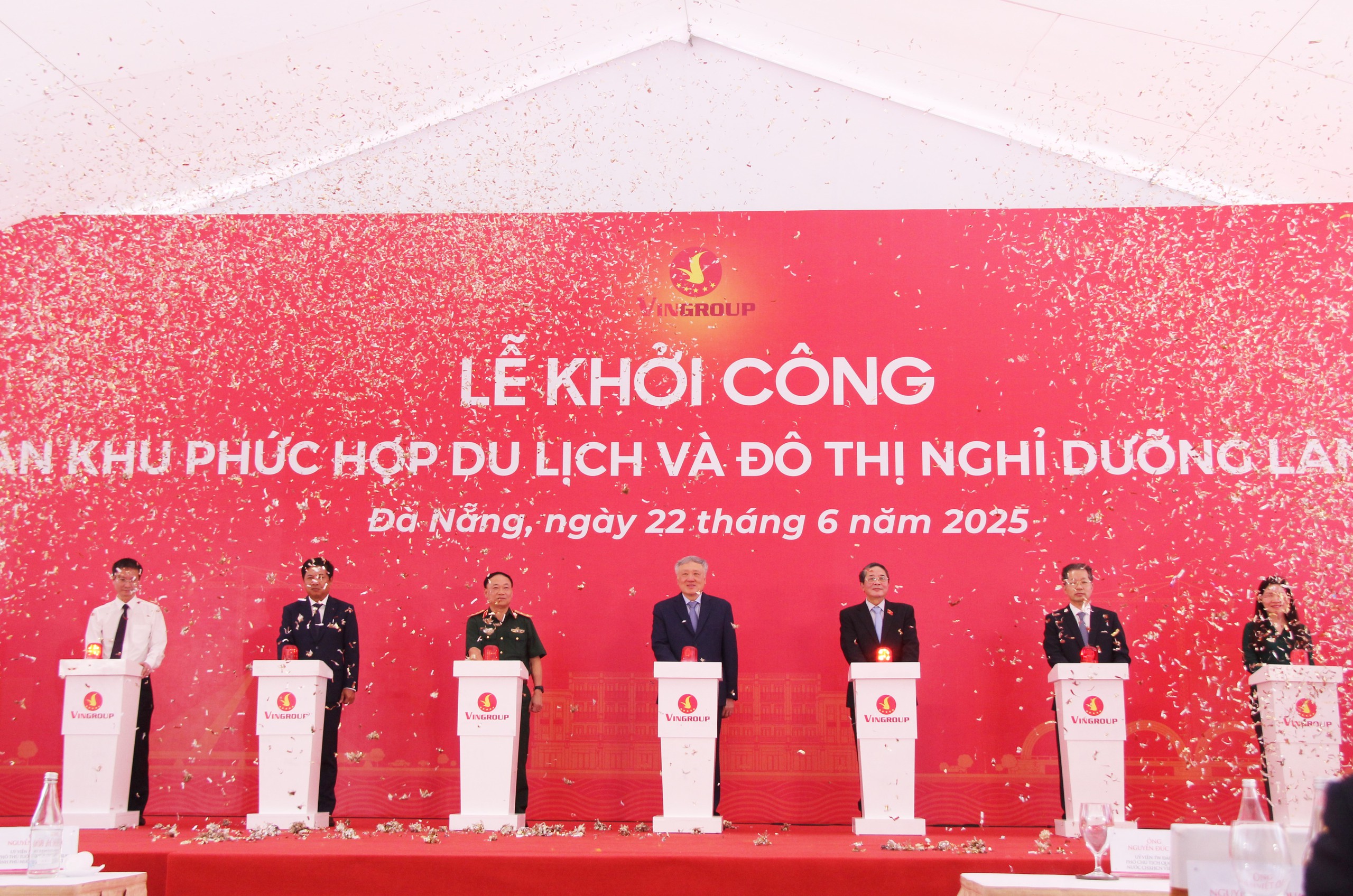Khởi công dự án Khu phức hợp Du lịch và Đô thị nghỉ dưỡng Làng Vân- Ảnh 1.