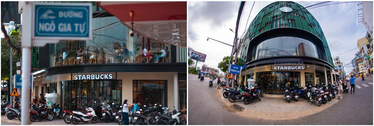 Starbucks Long Xuyên: Không gian hiện đại giữa lòng miền Tây, hút giới trẻ check-in rần rần- Ảnh 1.