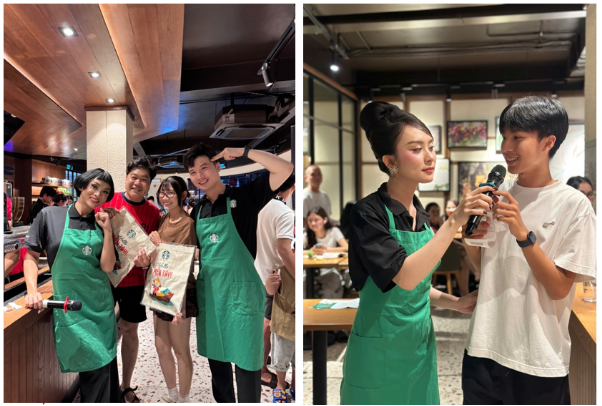 Starbucks Long Xuyên: Không gian hiện đại giữa lòng miền Tây, hút giới trẻ check-in rần rần- Ảnh 10.