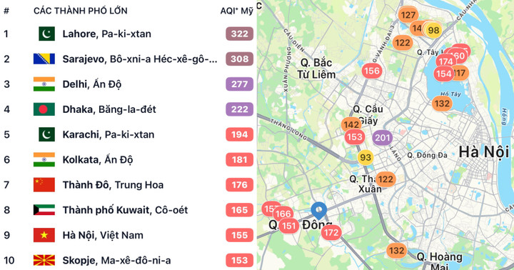 Không khí Hà Nội xấu trở lại, tiềm ẩn nguy cơ ảnh hưởng sức khỏe- Ảnh 1.