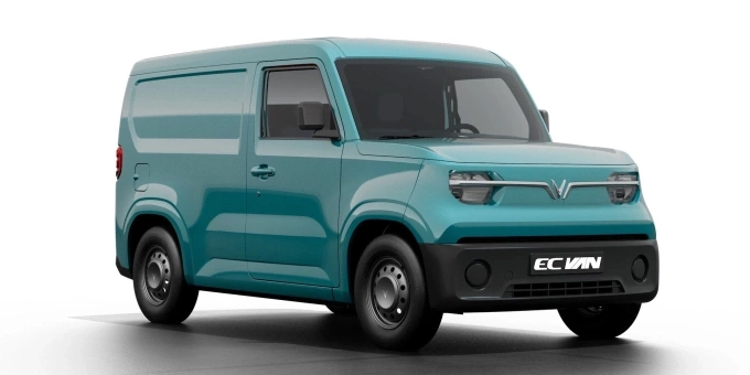 EC Van, xe tải thuần điện đầu tiên của VinFast. Ảnh: VinFast