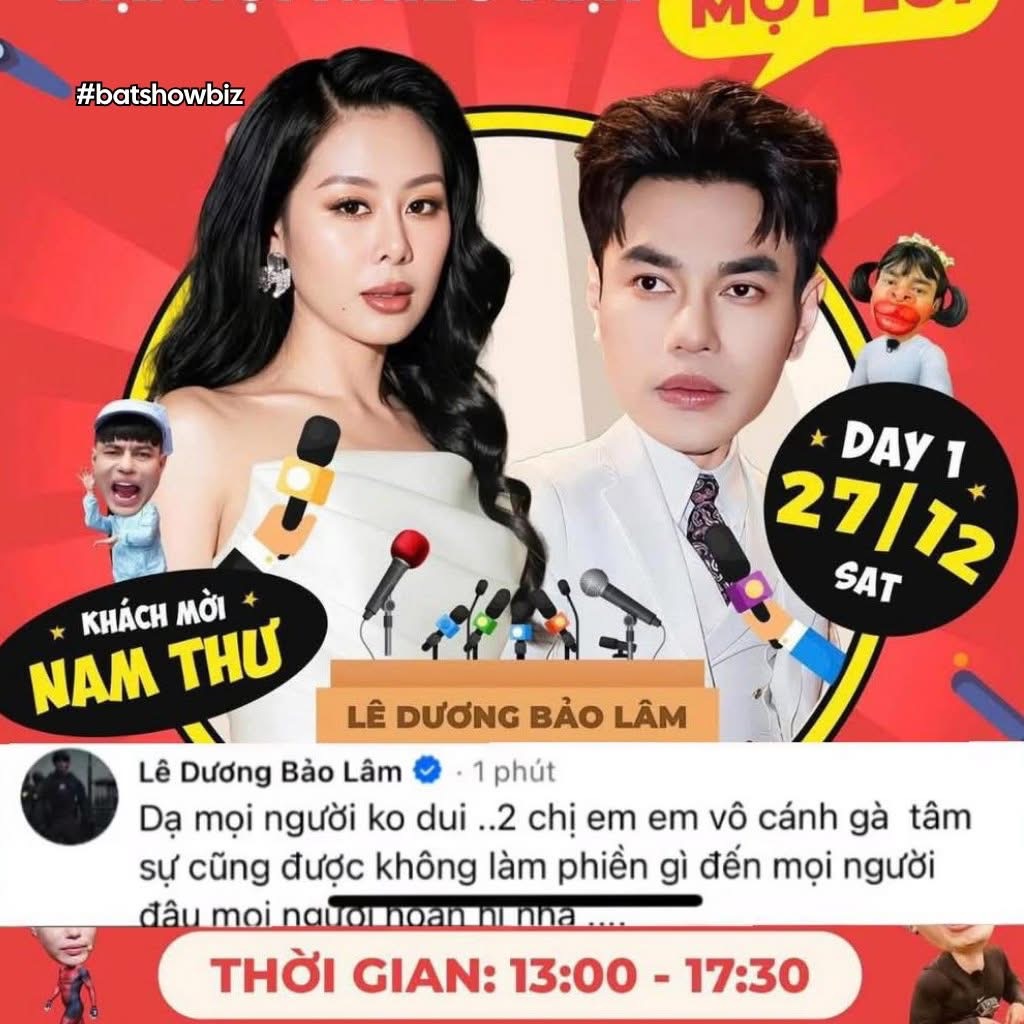 Lê Dương Bảo Lâm rơi vào tình thế cực căng vì công khai mời người này đến fanmeeting- Ảnh 1.