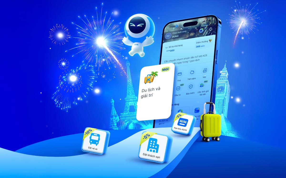 Mùa lễ hội gọi tên những chuyến đi mới: Lên tinh thần, chốt lịch và mở ACB ONE để săn ưu đãi hấp dẫn- Ảnh 1.