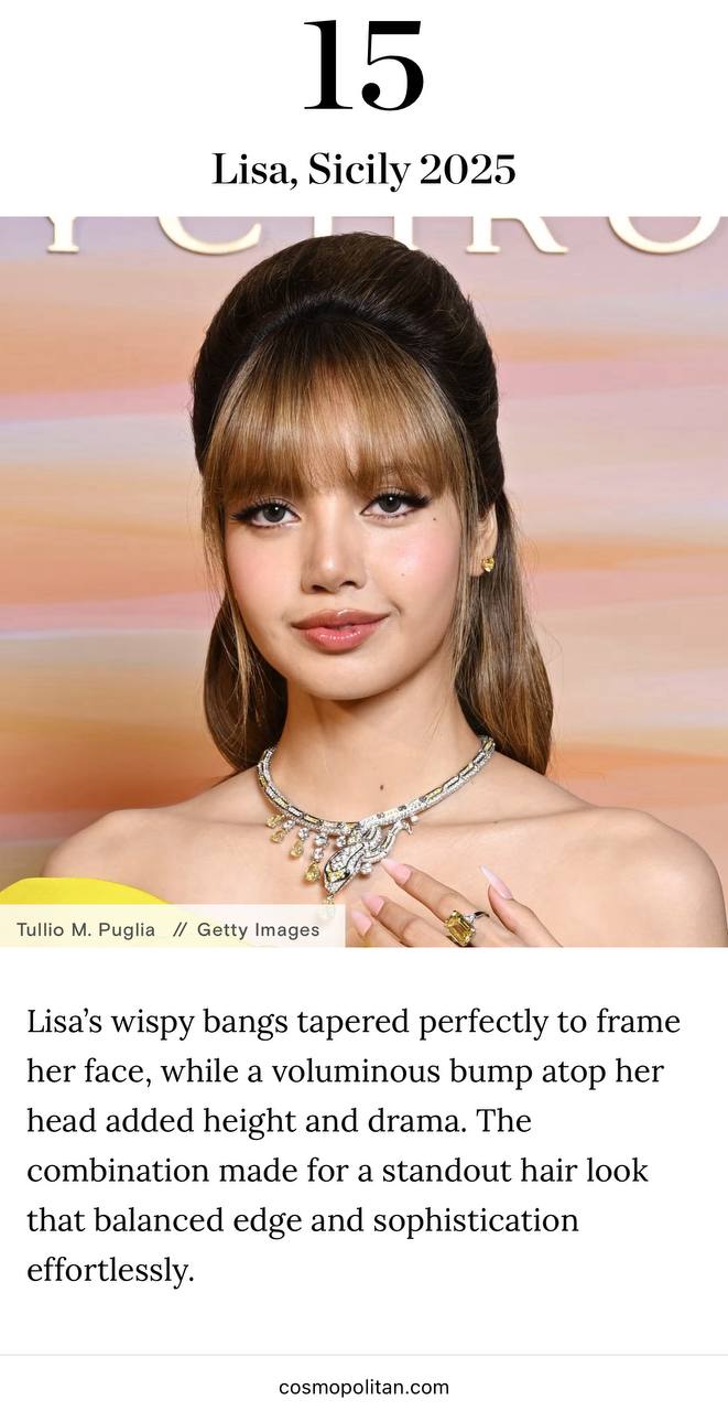 Lisa được vinh danh hàng loạt, 2025 quá rực rỡ rồi!- Ảnh 1.