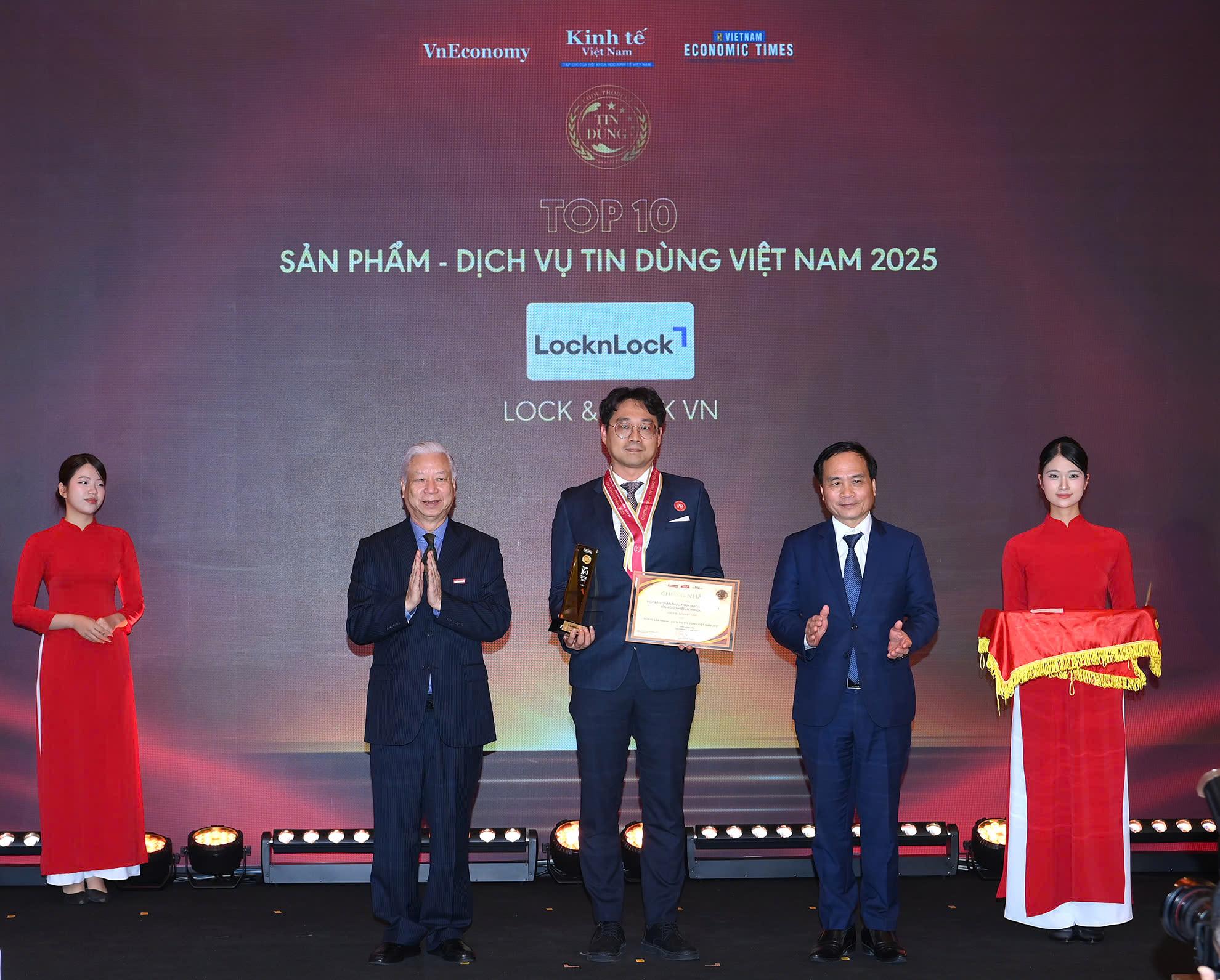 LocknLock vinh dự 14 năm liên tiếp lọt “Top 10 Sản phẩm – Dịch vụ Tin Dùng Việt Nam”- Ảnh 1.