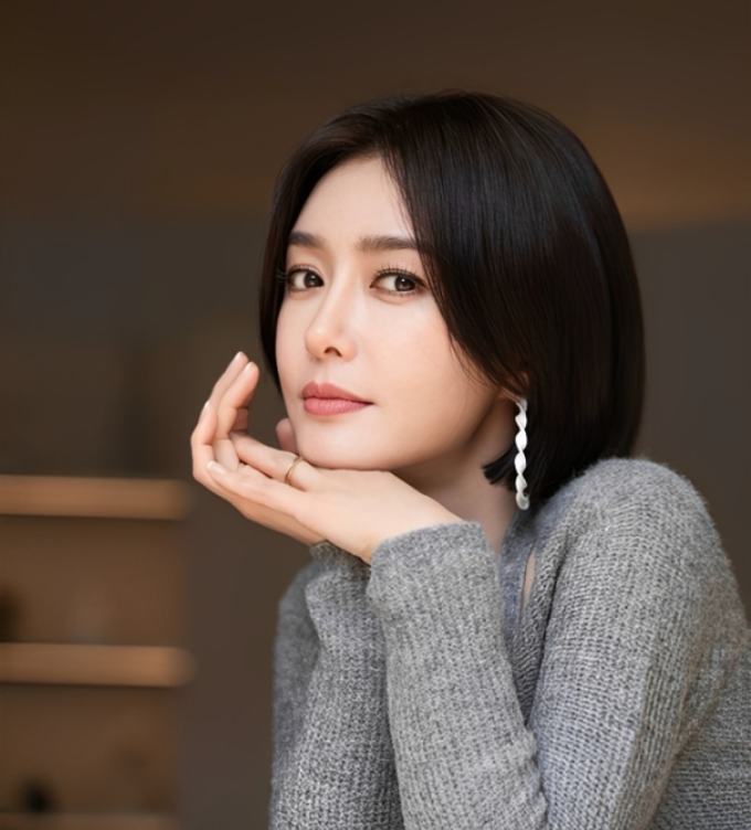 Trên Weibo, Tần Lam thường được gọi là 'mỹ nhân không tuổi' với vẻ đẹp dịu dàng, sang trọng và khí chất nữ tính. Ảnh: Weibo