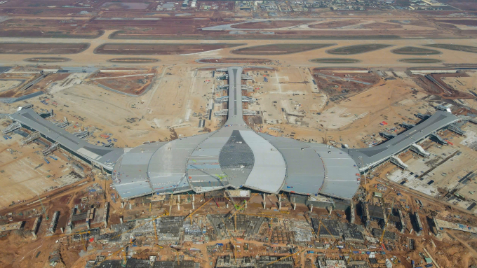 Dự án sân bay Long Thành, tỉnh Đồng Nai, tháng 12/2025. Ảnh: Quỳnh Trần