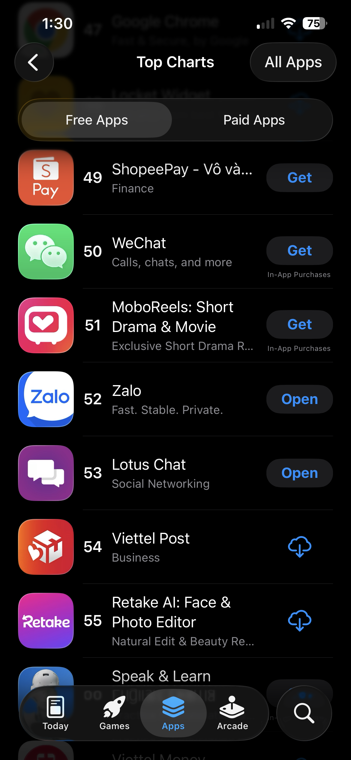 Lotus Chat bất ngờ leo hạng trên App Store và Play Store, phản ánh nhu cầu mới của người dùng Việt- Ảnh 1.