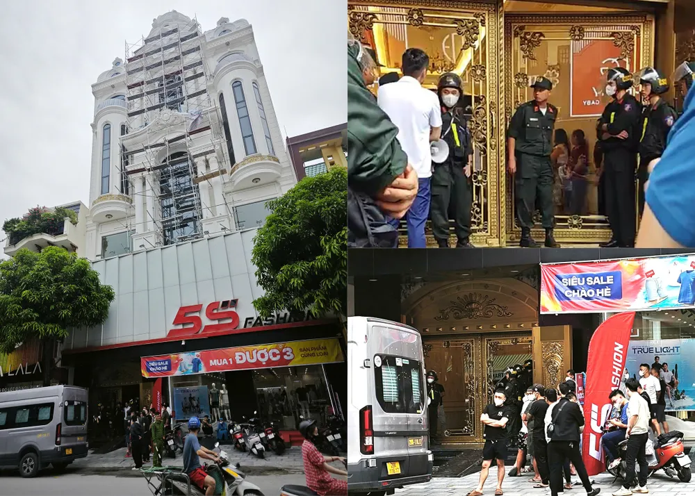 Dinh thự trên tuyến phố Lê Hoàn, phường Lam Sơn là nhà riêng của Tuấn "thần đèn" bị công an khám xét. Ảnh: ĐT Dinh thự trên tuyến phố Lê Hoàn, phường Lam Sơn là nhà riêng của Tuấn 'thần đèn' bị Bộ Công an khám xét. Ảnh: ĐT