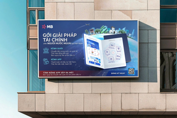 Gói giải pháp gồm nhiều ưu đãi hỗ trợ người nước ngoài sống tại Việt Nam. Ảnh: MB