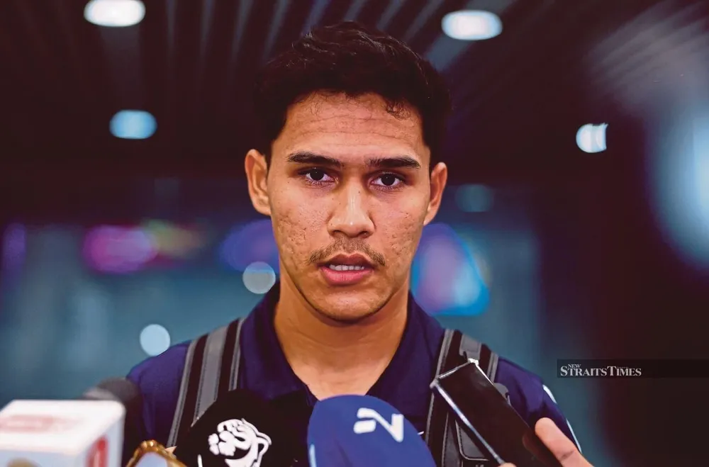 Ubaidullah Shamsul đã gia nhập đội hình U-22 Malaysia. ẢNH: NST u-22-viet-nam-malaysia.jpg