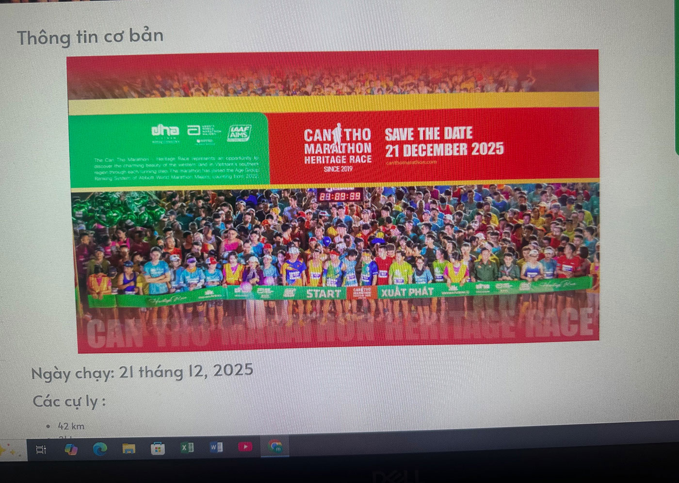 Marathon quốc tế Cần Thơ, giải thể thao hấp dẫn! 1 Marathon quốc tế Cần Thơ, giải thể thao hấp dẫn! - Ảnh 1.