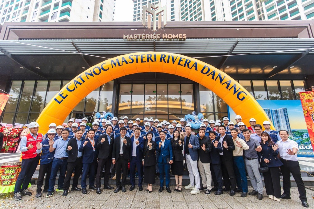 Masterise Homes cất nóc dự án Masteri Rivera Danang - 1