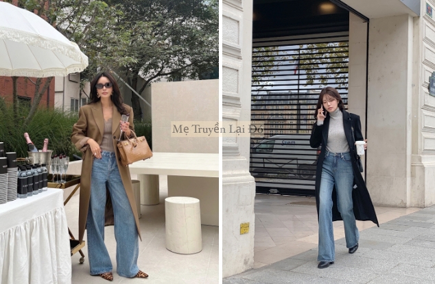 Mẹ tôi không chạy theo mốt mà trung thành với quần jeans ống đứng, mặc theo 5 cách này là đủ đẹp suốt 10 năm- Ảnh 1.