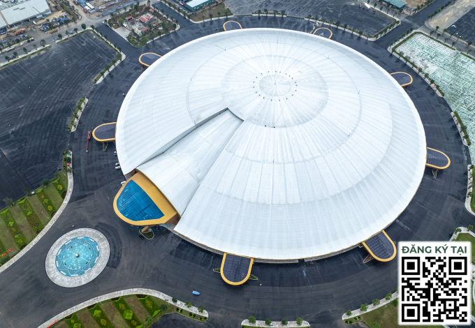 Đường chạy Carlympic Family Run 2025 sẽ là đường tròn bao quanh cung triển lãm Kim Quy. Ảnh: Giang Huy