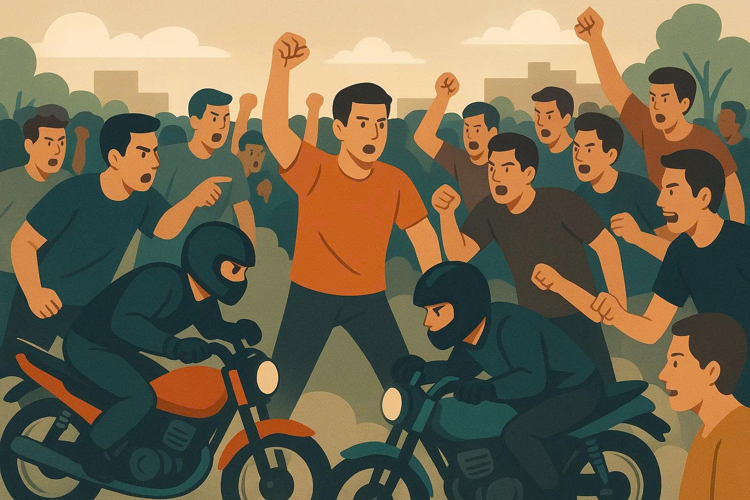 Tụ tập đông người: Mong manh ranh giới vui vẻ và phạm luật?- Ảnh 1. Tụ tập đông người: Mong manh ranh giới vui vẻ và phạm luật?- Ảnh 1.