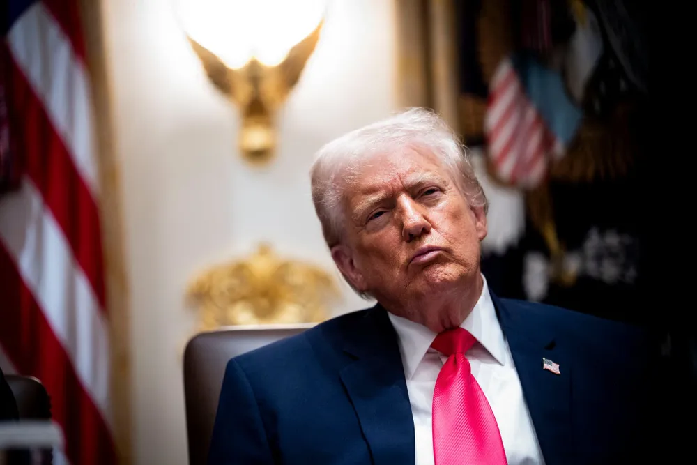 Tổng thống Mỹ Donald Trump. Ảnh: THE NEW YORK TIMES Mỹ ra hạn chót để châu Âu gánh vác NATO?