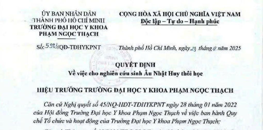 Nam sinh 24 tuổi trúng tuyển tiến sĩ rồi thôi học: Vì sao ồn ào? - 1