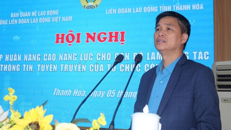 Nâng cao năng lực cán bộ làm công tác tuyên giáo công đoàn 1 Nâng cao năng lực cán bộ làm công tác tuyên giáo Công đoàn - Ảnh 1.