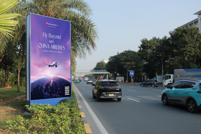 Skyled trên đường phố Hà Nội giúp quảng bá hình ảnh, danh tiếng nhãn hàng. Ảnh: Bizman
