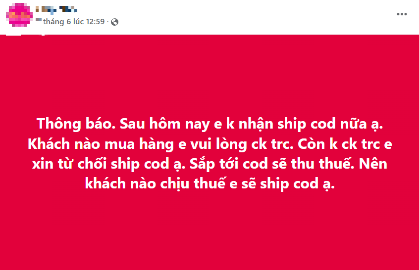 Nhà bán hàng online đứng trước quy định thuế mới - Ảnh 1.