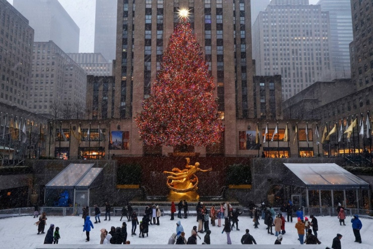 New York như xứ thần tiên trong tận tuyết đầu mùa 1 New York như 'xứ thần tiên' trong tận tuyết đầu mùa - 1