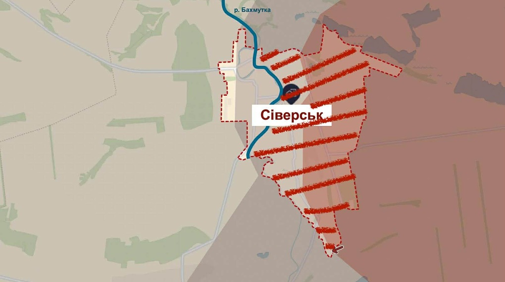 Nga có thể đã kiểm soát gần hoàn toàn Seversk, Ukraine gặp khó - 1