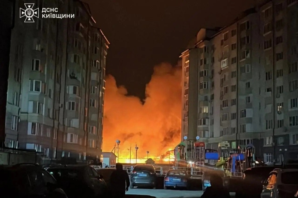 Nga không kích rung chuyển Kiev - 1