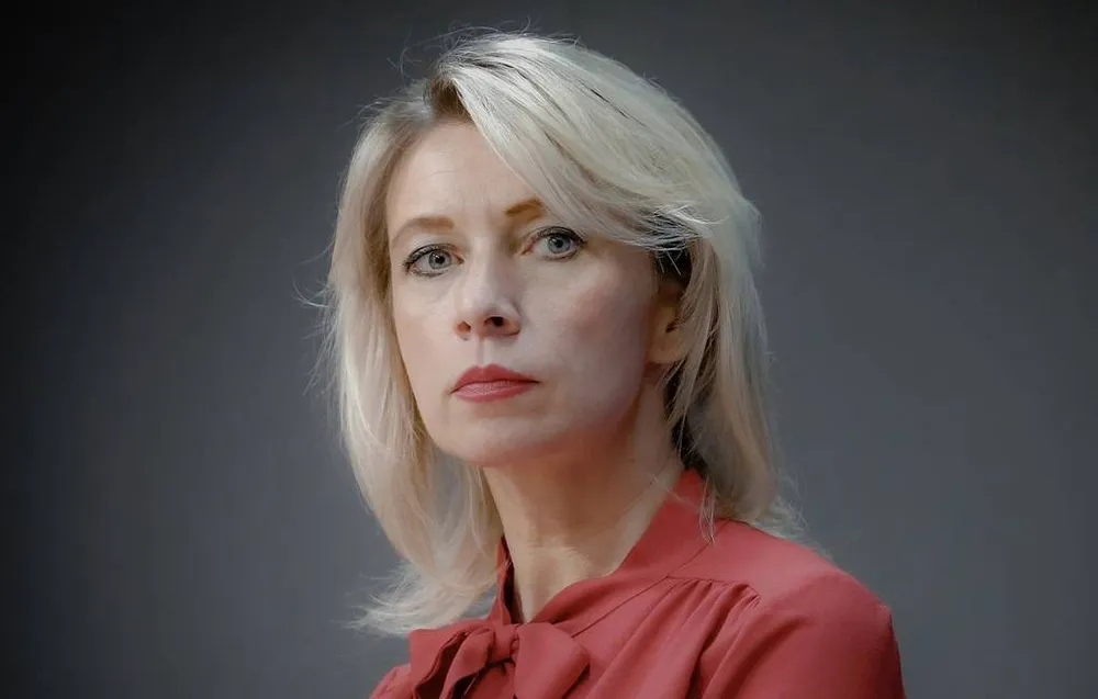 Phát ngôn viên Bộ Ngoại giao Nga Maria Zakharova. Ảnh: TASS nga ukraine hạm đội bóng tối.jpg
