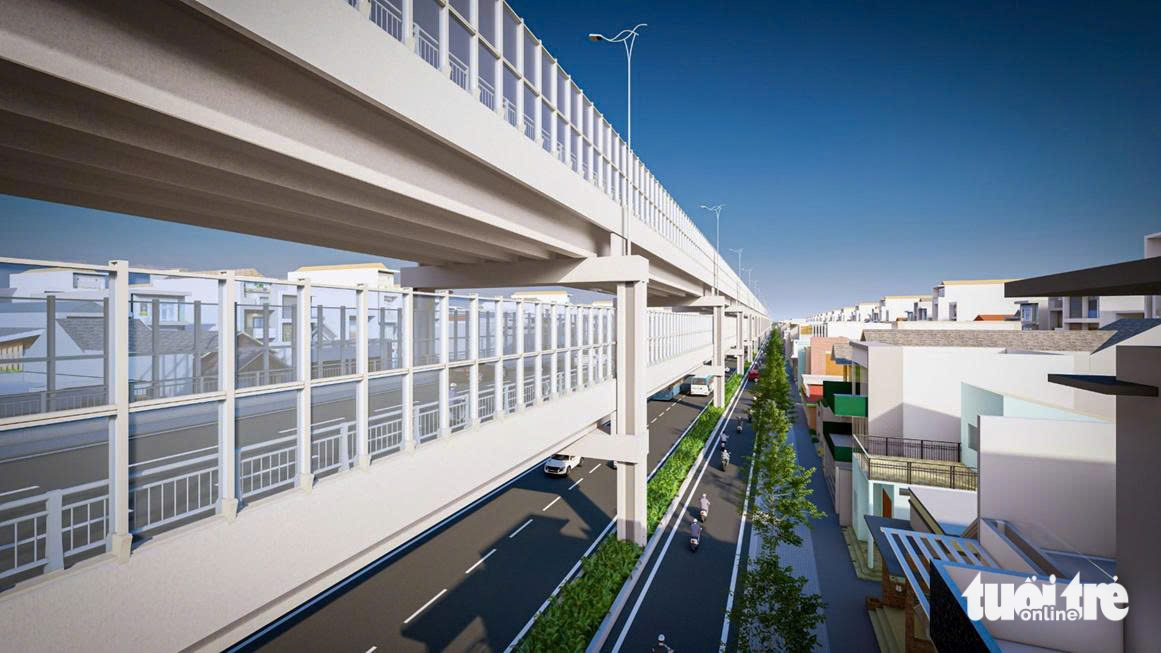 Ngắm phối cảnh cầu Phú Mỹ 2, nơi có đường nhiều tầng lần đầu tiên đề xuất làm tại TP.HCM 1 Ngắm phối cảnh cầu Phú Mỹ 2, nơi có đường nhiều tầng lần đầu tiên đề xuất làm tại TP.HCM - Ảnh 1.