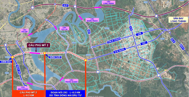 Ngắm phối cảnh cầu Phú Mỹ 2, nơi có đường nhiều tầng lần đầu tiên đề xuất làm tại TP.HCM 2 Ngắm phối cảnh cầu Phú Mỹ 2, nơi có đường nhiều tầng lần đầu tiên được đề xuất làm tại TP.HCM - Ảnh 2.
