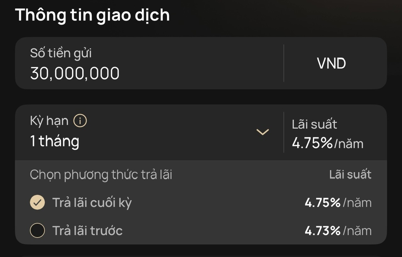 Ngân hàng lớn tham gia 'cuộc đua' lãi suất tiết kiệm- Ảnh 1.