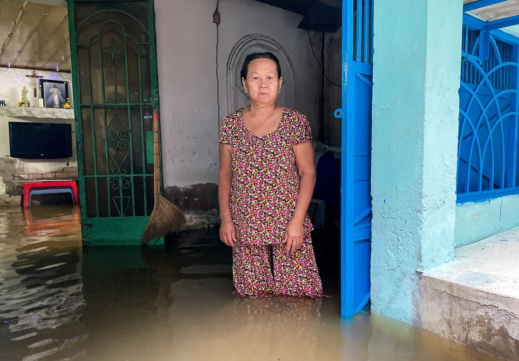 triều cường - Ảnh 1.