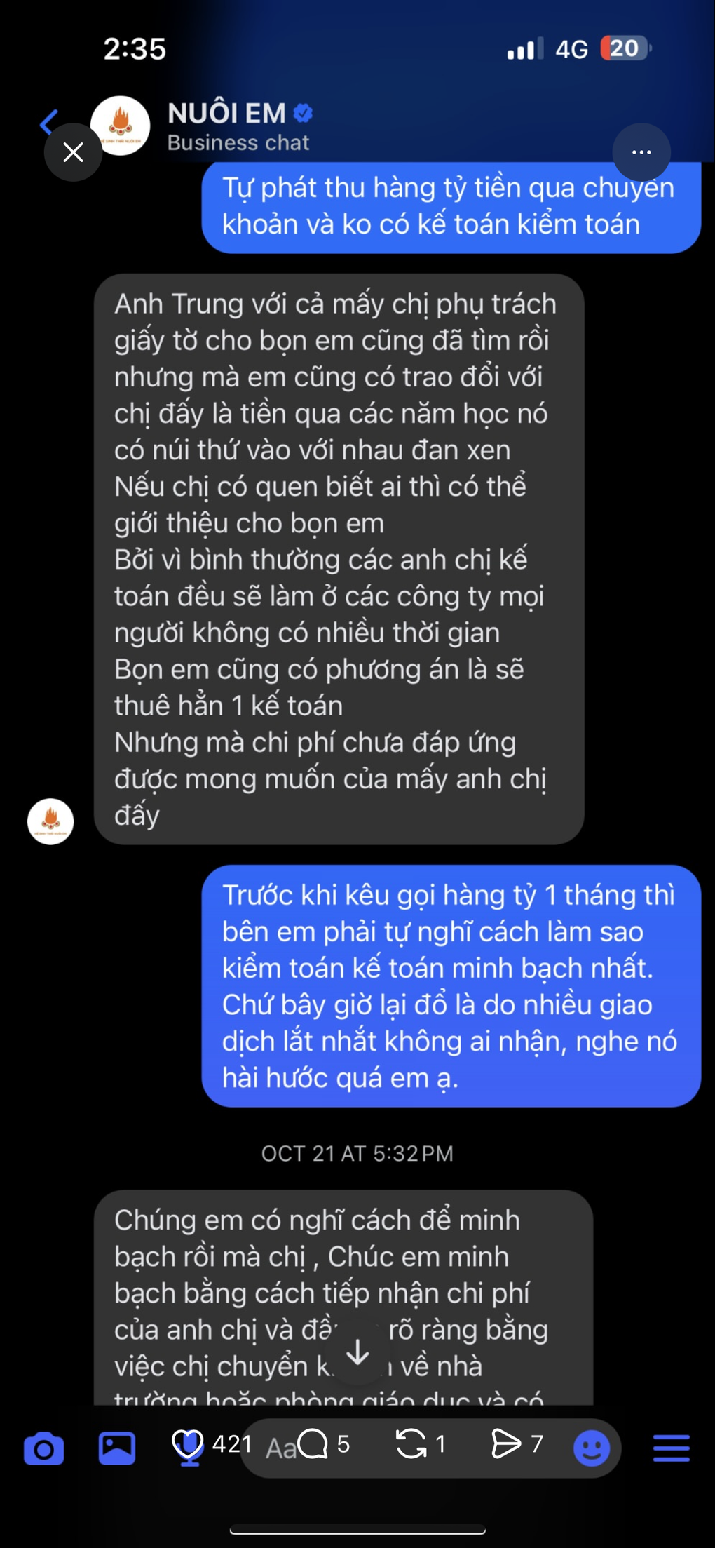 Nghi vấn dự án Nuôi em thiếu minh bạch: Người nuôi phản ánh gì? - 1