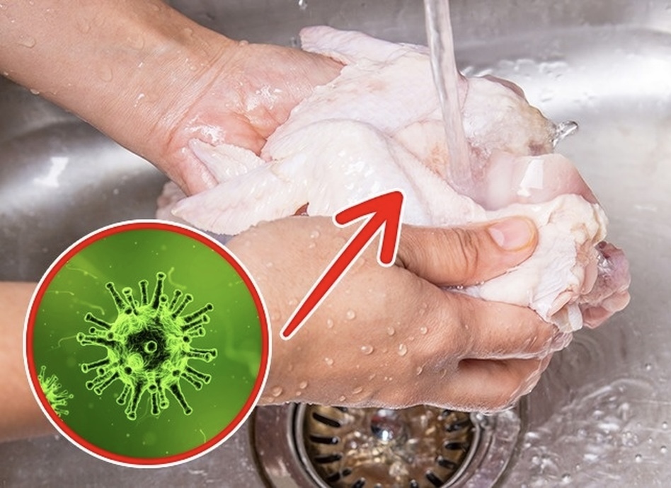 Nghiên cứu sốc: Rửa thịt sống dưới vòi nước - Thói quen châm ngòi “nổ bom vi khuẩn” ngay trong bếp- Ảnh 1.