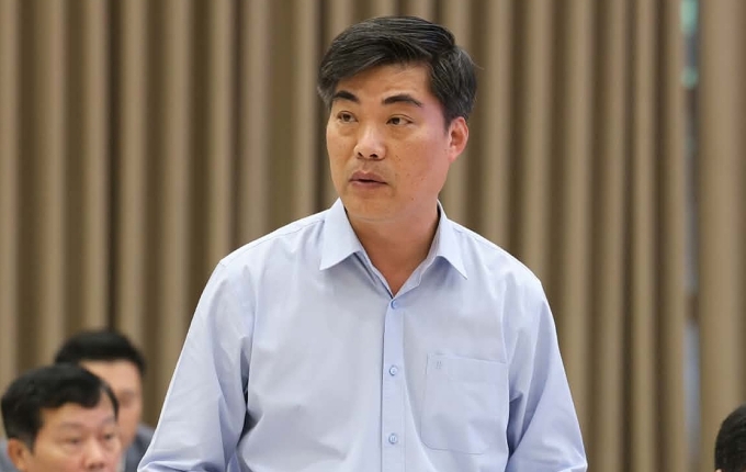 Chánh Văn phòng, Người phát ngôn Bộ Xây dựng Nguyễn Trí Đức. Ảnh: VGP