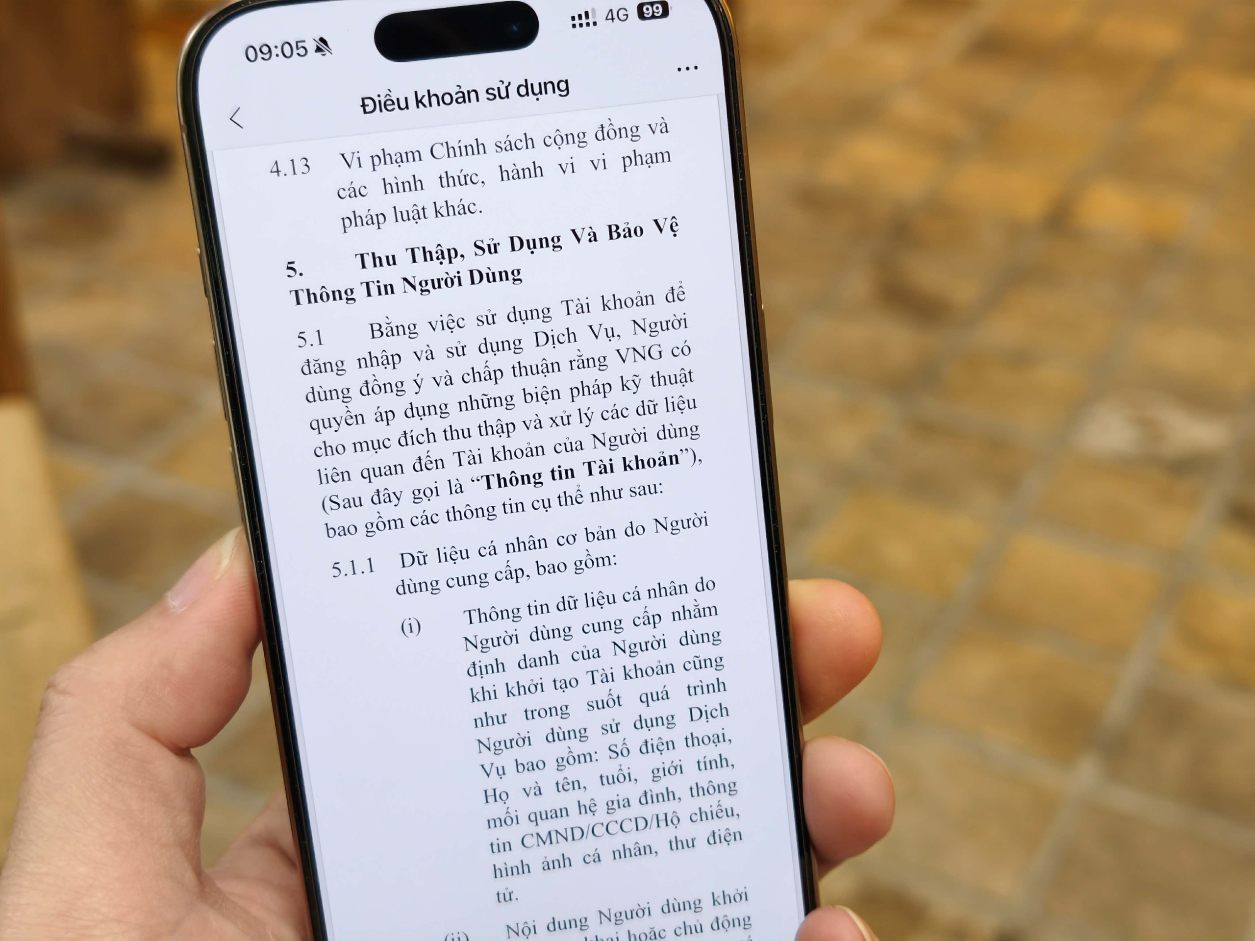 Người dùng lo lắng khi Zalo cập nhật điều khoản dịch vụ - Ảnh 1.