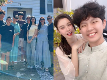 Nhận không ra con trai Trương Quỳnh Anh trong clip xuất hiện cùng mẹ: 13 tuổi cao 1m8, "lột xác" nhờ giảm cân 12 Trương Quỳnh Anh đưa quý tử sang Mỹ gặp ông bà ngoại sau 13 năm, khoe con trai khiến mọi người phải ngước nhìn