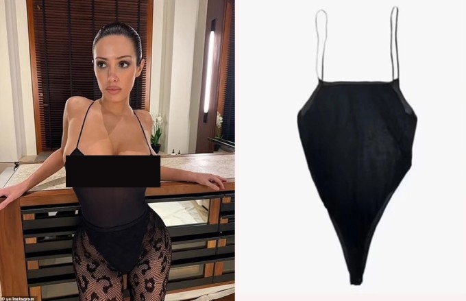 Những bộ cánh gây sốc của vợ Kanye West - 1