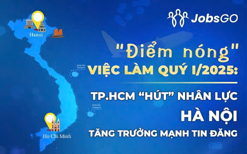 Bản đồ việc làm Việt Nam Quý I/2025: Những gam màu khác nhau ở các tỉnh thành- Ảnh 1. Bản đồ việc làm Việt Nam Quý I/2025: Những gam màu khác nhau ở các tỉnh thành- Ảnh 1.