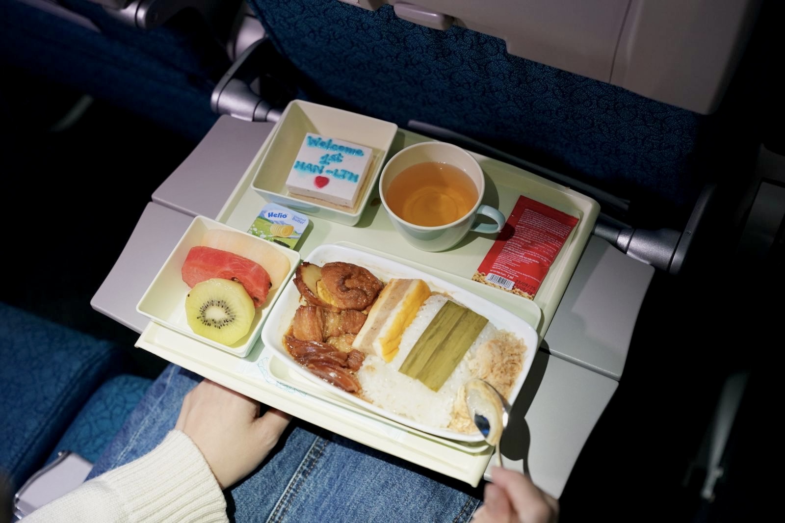 Những hành khách đặc biệt đầu tiên đáp xuống sân bay Long Thành - Ảnh 4.